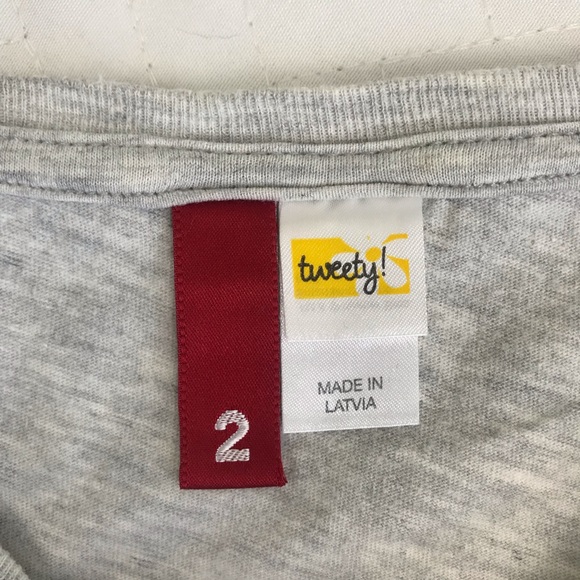 Divided By H&M || Bling Jeweled Tweety Bird T-Shirt Size 2 - Picture 11 of 11